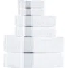 Brooks Brothers Ottoman Rolls 6-piece Towel Set In Multi