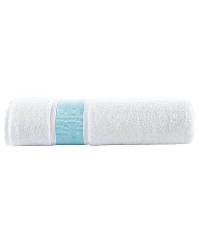 Brooks Brothers Ottoman Rolls Bath Towel In Green