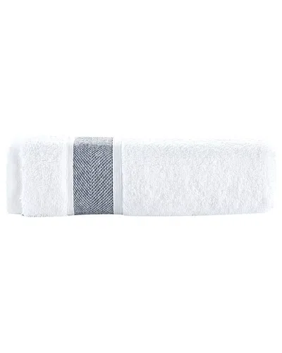 Brooks Brothers Ottoman Rolls Hand Towel In Navy
