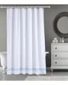 Brooks Brothers Ottoman Rolls Shower Curtain In Green