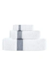 Brooks Brothers Ottoman Rolls Turkish Cotton Bath Essentials In Navy/white