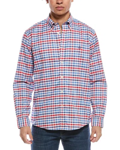 Brooks Brothers Oxford Check Shirt In Multi