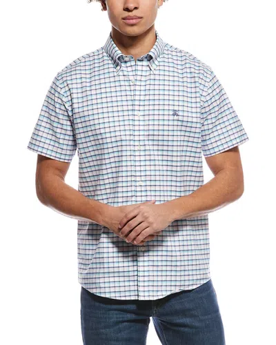 Brooks Brothers Oxford Check Shirt In Multi