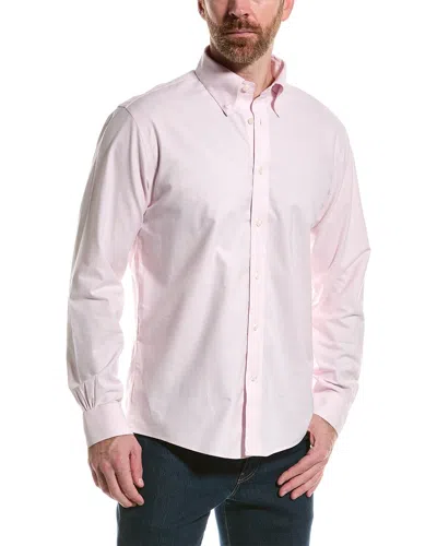Brooks Brothers Oxford Regular Fit Woven Shirt In Pink