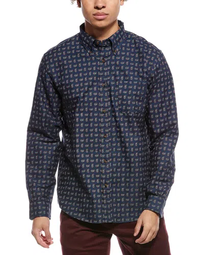 Brooks Brothers Oxford Shirt In Blue