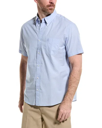 Brooks Brothers Oxford Shirt In Blue