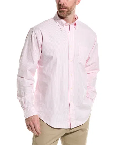 Brooks Brothers Oxford Shirt In Pink