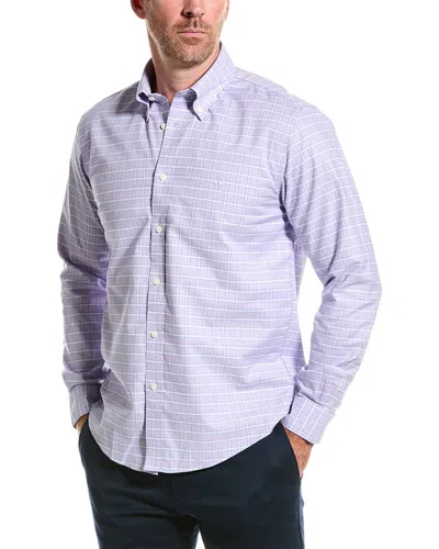 Brooks Brothers Oxford Shirt In Purple