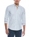 Brooks Brothers Oxford Solid Shirt In Blue