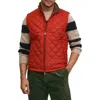 Brooks Brothers Paddock Water Repellent Diamond Quilted Vest In Red