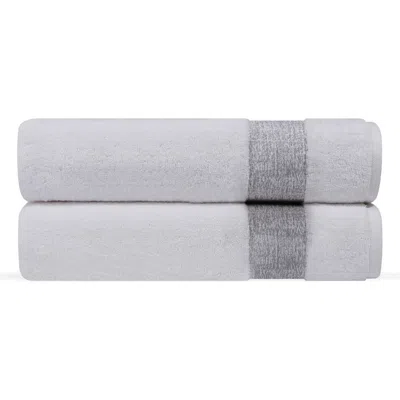 BROOKS BROTHERS DEPERA PERA 2-PIECE TURKISH COTTON BATH TOWEL SET