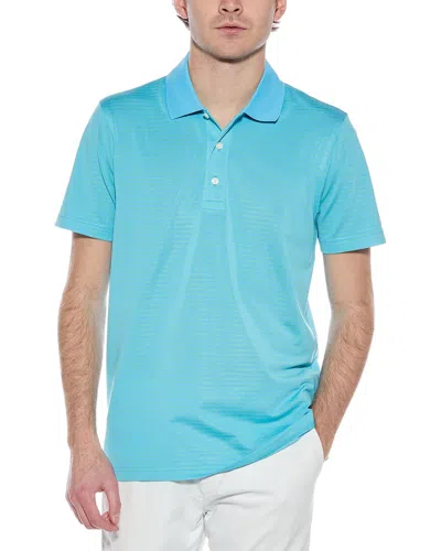 Brooks Brothers Performance Feeder Stripe Polo Shirt In Blue