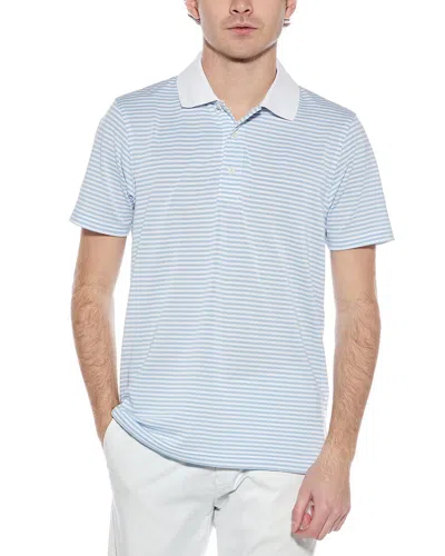 Brooks Brothers Performance Feeder Stripe Polo Shirt In Blue