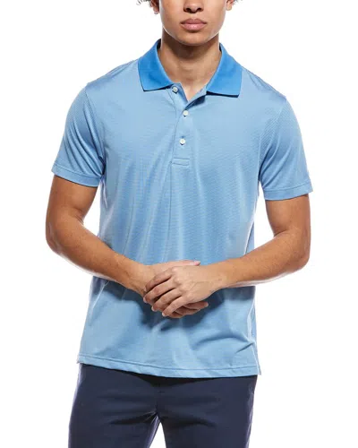 Brooks Brothers Performance Knit Polo Shirt In Blue