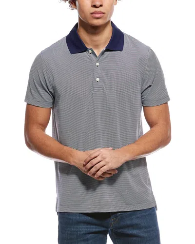 Brooks Brothers Performance Knit Polo Shirt In Gray