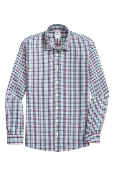 Performance Plaid Button-up Shirt In Pattern from Brooks Brothers