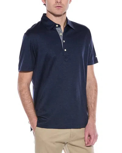 Brooks Brothers Performance Polo Shirt In Blue