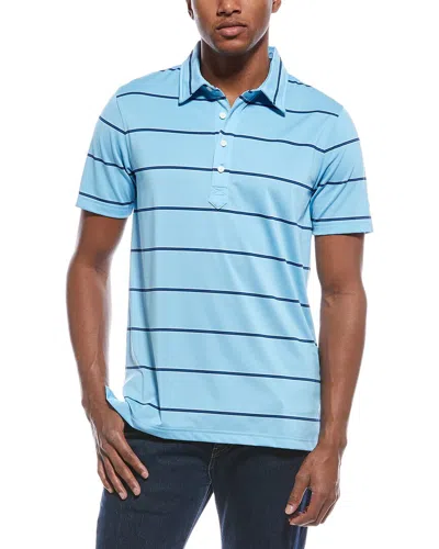 Brooks Brothers Performance Polo Shirt In Blue