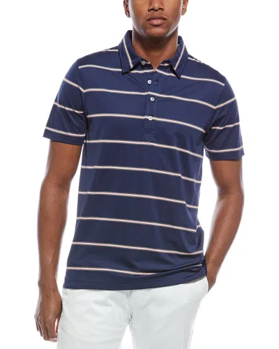 Brooks Brothers Performance Polo Shirt In Blue