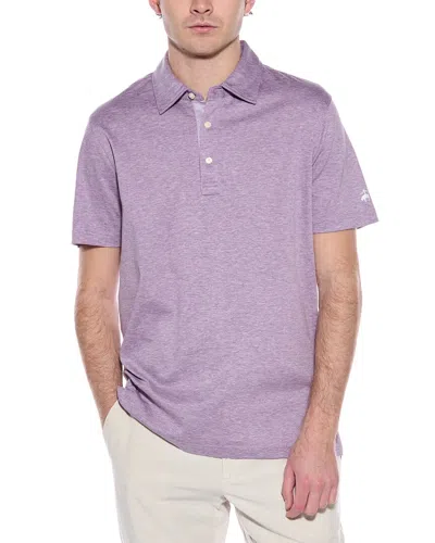 Brooks Brothers Performance Polo Shirt In Purple