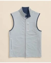 Brooks Brothers Performance Series Full-zip Vest In Grey Heather