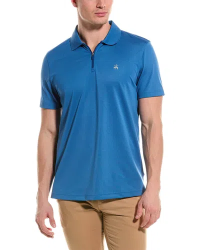 Brooks Brothers Performance Series Golf Polo Shirt In Blue