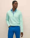 Brooks Brothers Performance Series Half-zip In Blue
