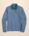 Brooks Brothers Performance Series Half-zip Shirt In Blue