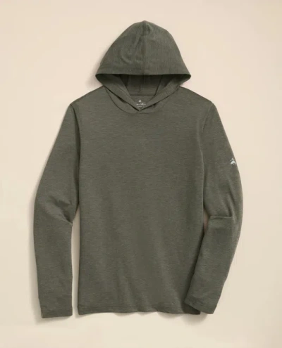Brooks Brothers Performance Series Hoodie In Green
