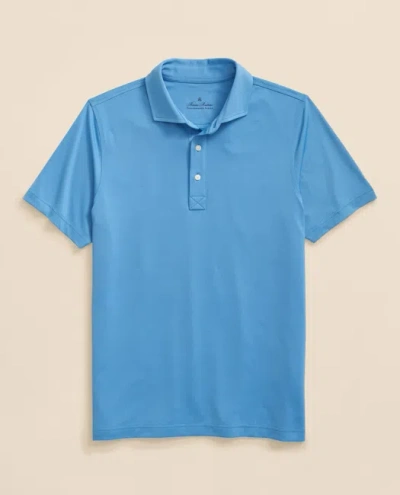 Brooks Brothers Performance Series Spread Collar Polo Shirt In Blue
