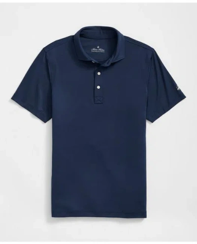 Brooks Brothers Performance Series Spread Collar Polo Shirt In Dark Blue
