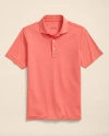 Brooks Brothers Performance Series Spread Collar Polo Shirt In Gold