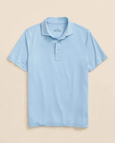 Brooks Brothers Performance Series Spread Collar Polo Shirt In Light Blue