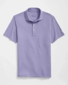 Brooks Brothers Performance Series Spread Collar Polo Shirt In Purple