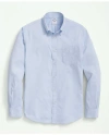 Brooks Brothers Performance Series Stretch Button-down Collar Sport Shirt In Light Blue