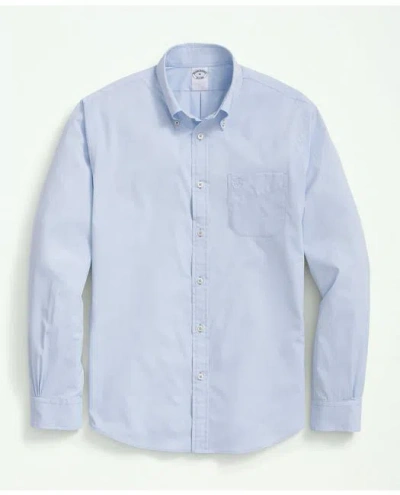 Brooks Brothers Performance Series Stretch Button-down Collar Sport Shirt In Light Blue