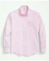 Brooks Brothers Performance Series Stretch Button-down Collar Sport Shirt In Light Pink