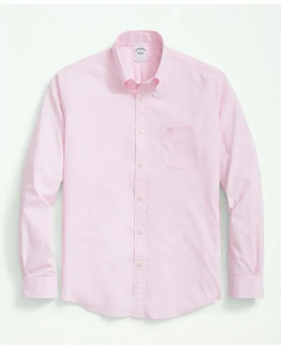Brooks Brothers Performance Series Stretch Button-down Collar Sport Shirt | Light Pink | Size Small