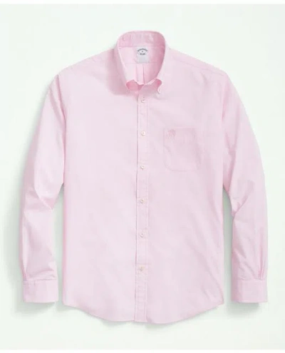 Brooks Brothers Performance Series Stretch Button-down Collar Sport Shirt In Light Pink