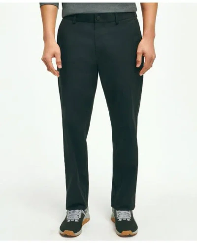 Brooks Brothers Performance Series Stretch Chino Pants In Black