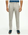 Brooks Brothers Performance Series Stretch Chino Pants In Grey