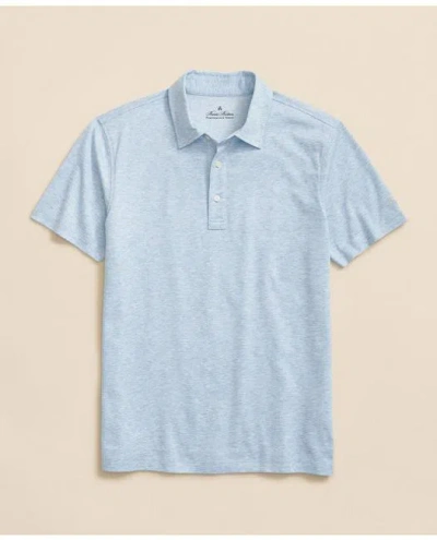 Brooks Brothers Performance Series Supima Cotton Jersey Polo Shirt In Blue