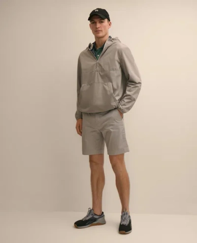 Brooks Brothers Performance Series Water-repellent Hooded Anorak Jacket In Gray