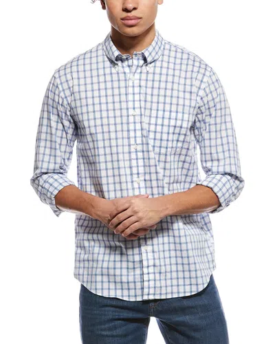 Brooks Brothers Performance Shirt In Blue