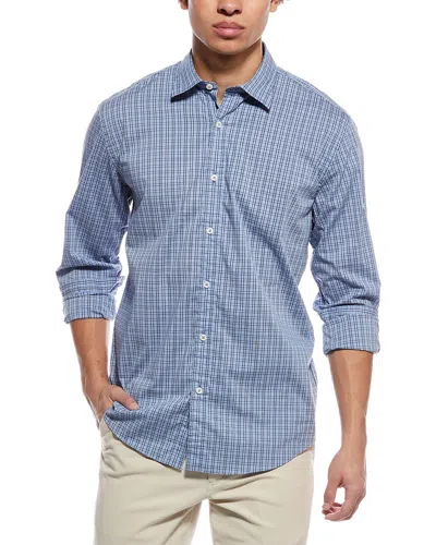 Brooks Brothers Performance Shirt In Blue