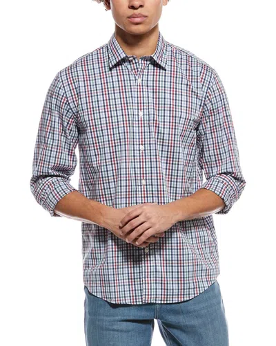 Brooks Brothers Performance Shirt In Blue