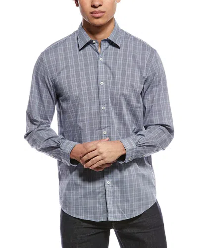 Brooks Brothers Performance Shirt In Blue