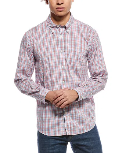 Brooks Brothers Performance Shirt In Multi