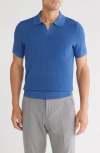 Brooks Brothers Pique Cotton Polo In Blue