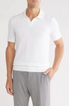 Brooks Brothers Pique Cotton Polo In White